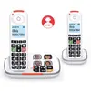 Atlinks Téléphone sans fil Swissvoice Xtra 2355 Duo Blanc