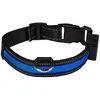 Collier lumineux à LED Eyenimal M bleu pour chien - Collier pour chien