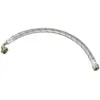 Ribimex Flexible tresse inox 70cm mâle 1" 26x34 femelle tournant 1" 26x34