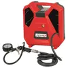 Ribimex PRCOMP1/KIT Compresseur portable 8 bar-1100 W, rouge et noir