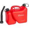 Ribimex Jerrican double compartiment 5l et 2,5l bec flexible