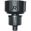 Ribimex Raccord - Ribiland - 8mm - Noir - Pour lance télescopique - Pulvérisateur compatible