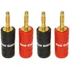 Real Cable Lot de 4 fiches banane - B6932