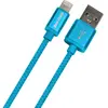 Câble Lightning 8 Pin vers USB 2.0 Real Cable iPlug Light Bleu (1 m)