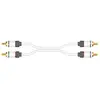 Real Cable 2RCA-1 - Cble Audio Stro