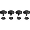 Absorbeurs Real Cable C880A Noir (lot de 4)