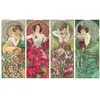 Puzzle en Bois D coup    la Main - Les Pierres Pr cieuses - Mucha