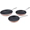 Set de 3 poêles 20/24/28cm Greblon céramique