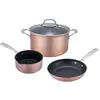 Set de 4 pièces 24cm Greblon céramique