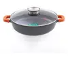 Sautoir noir 36cm revêtement céramique - "RobuCook" Laguiole Cuisson