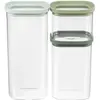 Laguiole - 3 Bocaux de conservation alimentaire en verre OS