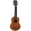 Lâg TKU10S - Ukulélé soprano Tiki 10 - Naturel pores ouverts (+housse)