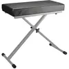 Banquette clavier RTX - KBXT - Réglage de hauteur Speedlock - Revêtement PU noir