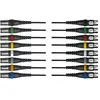 Yellow Cable OC14 multicâble, XLR femelle - XLR mâle, 8 voies, 5 mètres