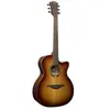 LAG T118ABCE-BRS Auditorium Cutaway Electro Bevel Brown Sunburst