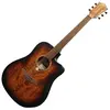 Lâg Tramontane T70Dce-B&B Dreadnought Ctw Black & Brown