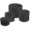 Tobago APJT18 Pack de housses batterie Jazz 12/14/18 + 14x5.5