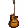 Lâg - T118ACE-BRS Auditorium cutaway - Guitare électro-acoustique - Brown Shadow