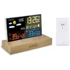 LA CROSSE TECHNOLOGY Station météo Coloré avec Design Moderne WS6206 53161520 Bois