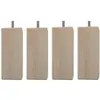 Fdl-mg Jeu de 4 pieds CARRE o : 60 mm - hauteur : 170 mm - vis de 8 mm...