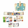 Jeu créatif D'Arpeje Boîte d'activités manuelles en bois Sycomore Beige
