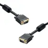 Erard Câble VGA HD-15 Mâle pour HD-15 Mâle 5 m Noir et or