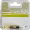 Erard Connect 5742 Adaptateur fiche satellite femelle/TV mâle 9,52 mm