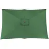 PROLOISIRS Toile Parasol Mat Droit 3x2 par 6 Polyester 200gr SD - Amande