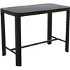 RENDEZ VOUS DECO Table haute Eos grise 140 cm