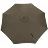 PROLOISIRS Toile Parasol Mat Droit 350/8 Polyester 200gr SD - Taupe