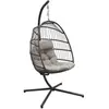 PROLOISIRS Fauteuil suspendu - Gris kiwi