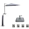 PROLOISIRS Set d'ombrage complet (1 parasol déporté NH 3x3 + 1 housse ...