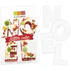 Scrapcooking Kit Letter Cake Noël