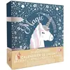Calendrier de l'avent Licorne Scrapcooking
