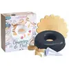 Kit Couronne de Noël - SCRAPCOOKING - Décoration de fête - Blanc