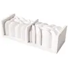 Moule Silicone Bûche 3D Instant - Scrapcooking - Blanc - Silicone
