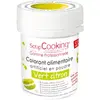 Colorant alimentaire (artificiel) - Vert citron - Scrapcooking