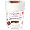 Colorant alimentaire (artificiel) - Marron - Scrapcooking
