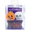Caissettes et cake toppers Halloween 24 pièces Scrapcooking