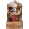 Galeo - Support encens cône pyramide bois Diffuseurs et parfums d'intérieur 1 pieces unisex