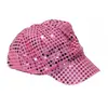 Casquette disco rose