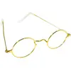 Lunettes rondes en métal - Harry Potter - Jaune - Adulte - Mixte