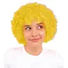 Perruque POP jaune