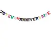 PARTY PRO Guirlande joyeux anniversaire Metal 2m