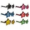 Lunettes Star métal colorées (x1)