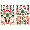 Lot de 10 stickers sweety christmas