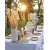 Sachet de 8 marque places Kraft et Or