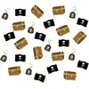 CONFETTIS DE TABLE PIRATE 10G MULTICOLORE