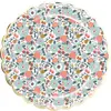 Assiettes - Party Pro 913FLA - Fleuries - Carton - Or - 23 cm