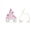 PartyPro Set de 8 invitations Princesse